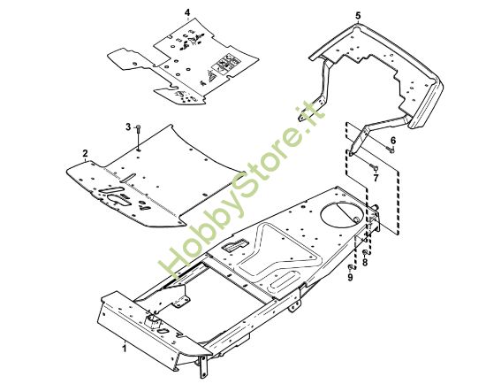 Picture of B - Telaio MF 480