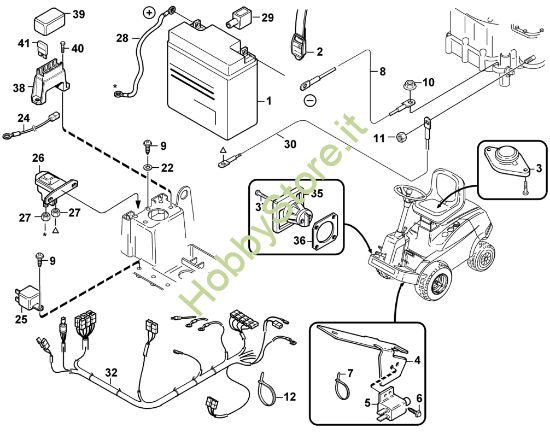 Picture of H - Componenti elettrici MF 480