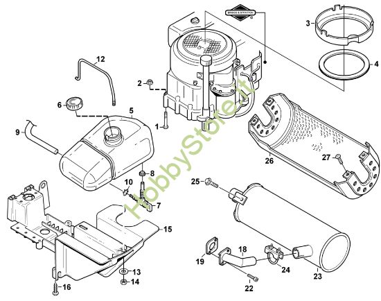 Picture of I - Motore MF 480