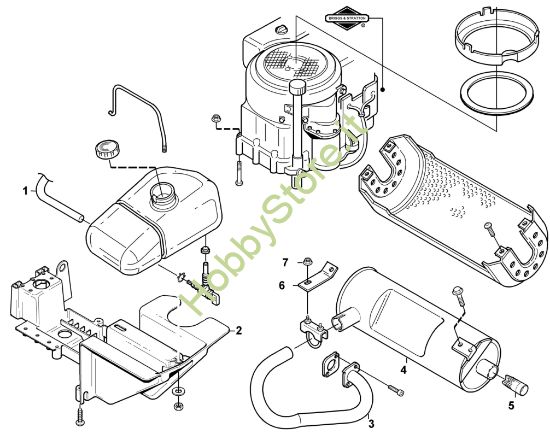 Picture of I1 - Motore MF 480