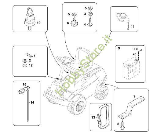 Picture of M - Parti accessorie MF 480