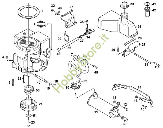 Picture of K - Motore MF 860