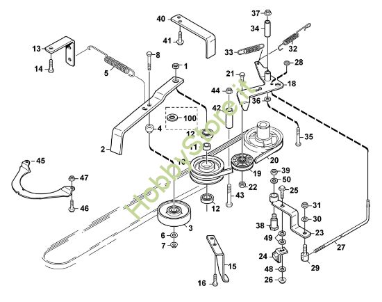Picture of N - Azionamento apparato di taglio MF 860