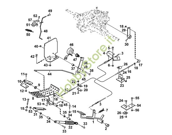 Picture of H - Freno, frizione MF 890 PRO