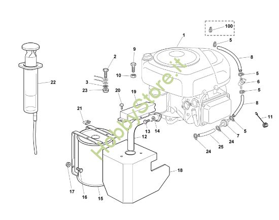 Picture of E - Motore MR 345