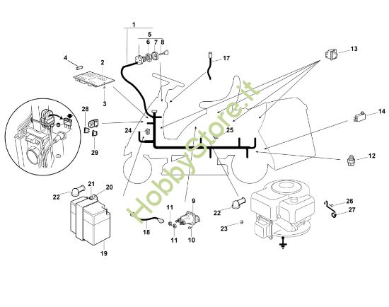 Picture of L - Componenti elettrici MR 345