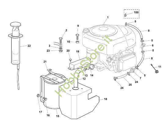 Picture of E - Motore MR 385