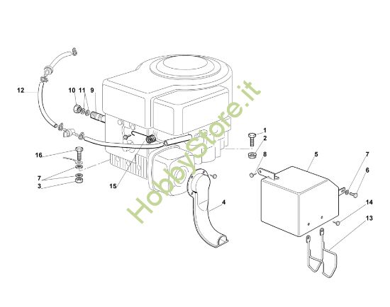 Picture of E1 - Motore MR 385
