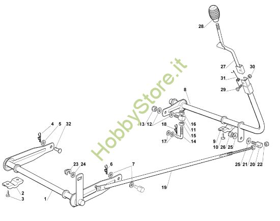 Picture of G - Sollevamento apparato di taglio MR 385
