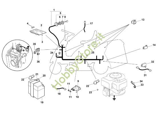 Picture of L - Componenti elettrici MR 385