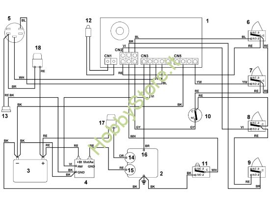 Picture of O - Schema elettrico MR 385