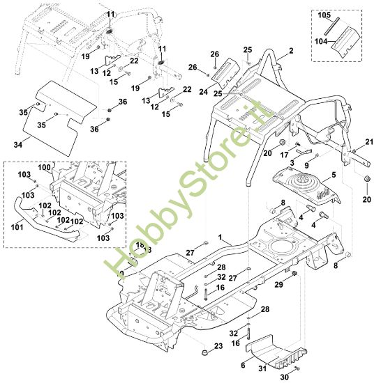 Picture of A - Telaio MR 4082.0