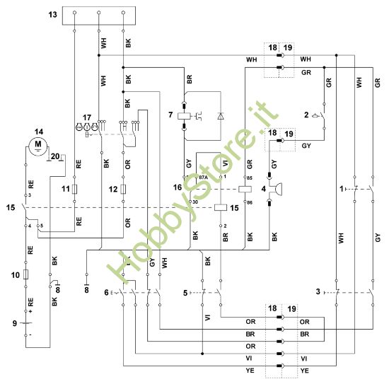Picture of O - Schema elettrico MR 4082.0