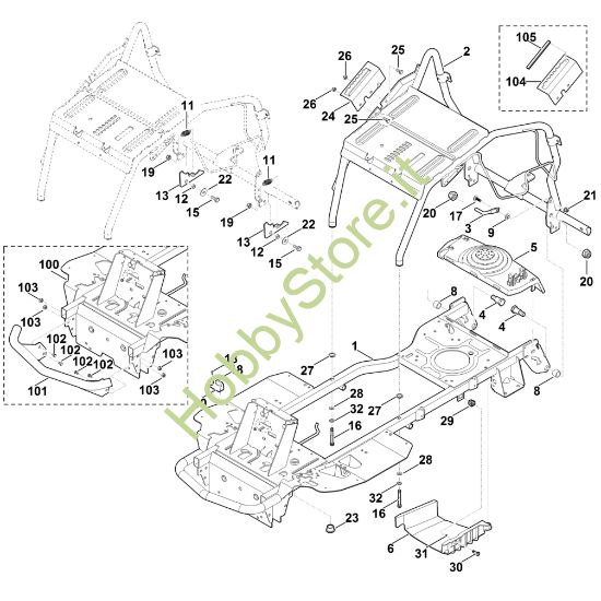 Picture of A - Telaio MR 4082.0 K