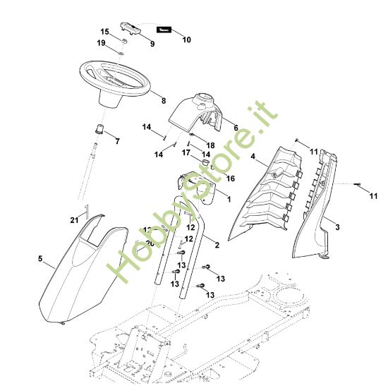 Picture of B - Pannello portacomandi MR 4082.0 K