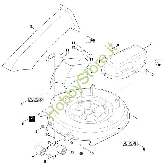 Picture of K - Carter apparato di taglio MR 4082.0 K