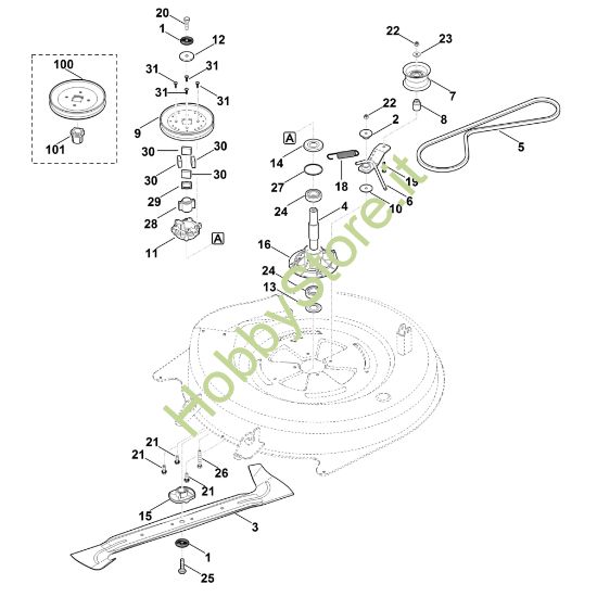 Picture of L - Azionamento lama MR 4082.0 K
