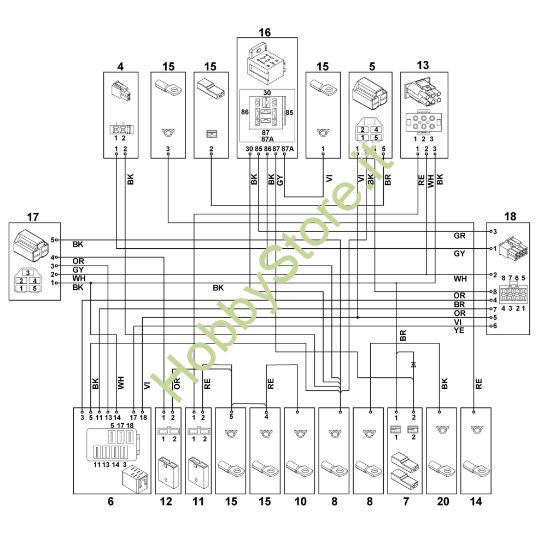 Picture of P - Schema di contatto 1 MR 4082.0 K