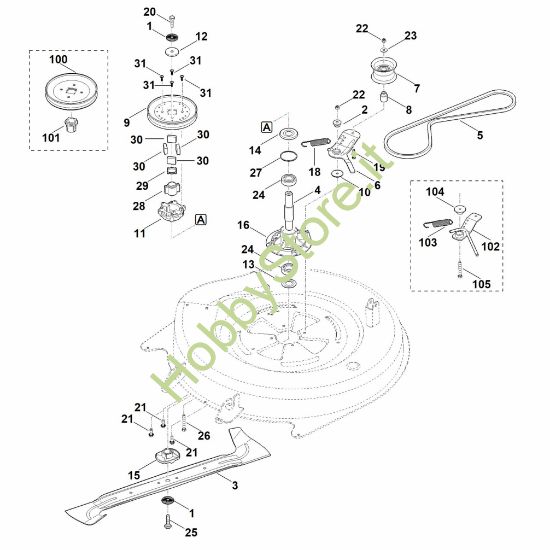 Picture of L - Azionamento lama MR 4082.1