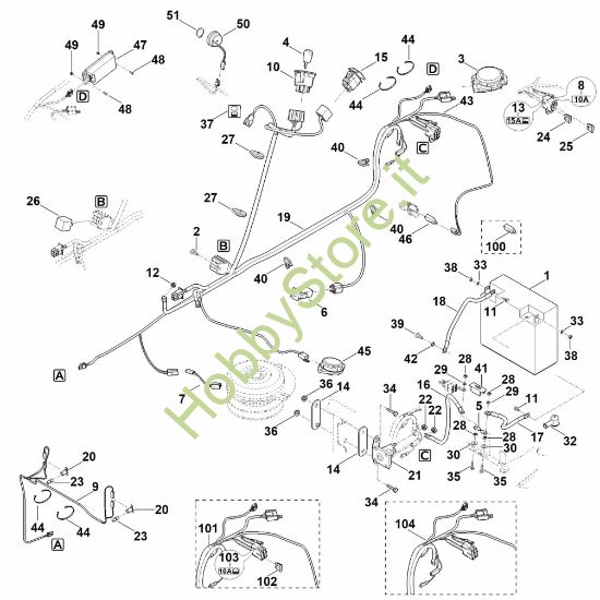 Picture of M - Componenti elettrici MT 4097.1 S