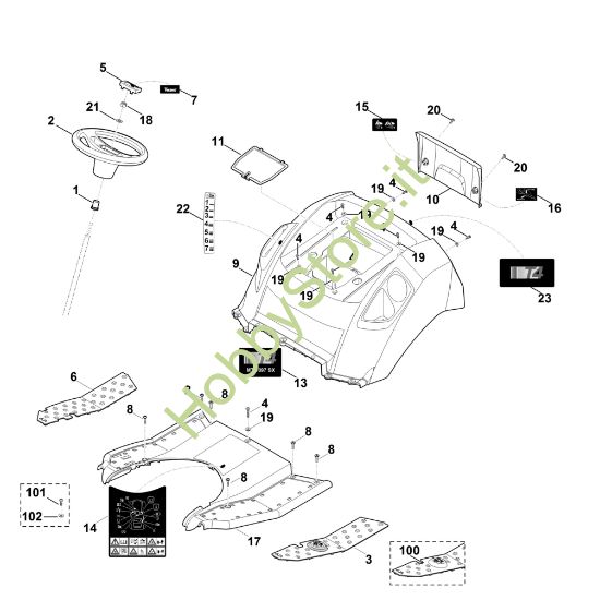 Picture of C - Mantello MT 4097.1 SX