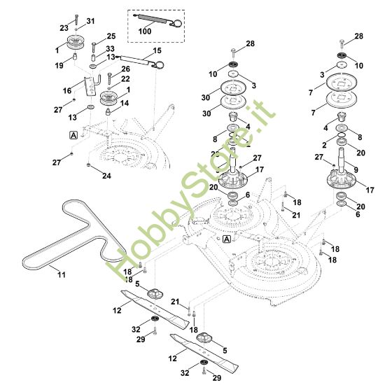 Picture of L - Azionamento lama MT 4097.1 SX