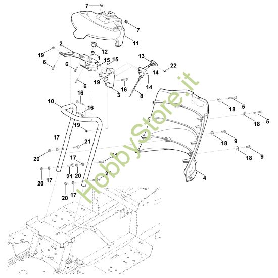 Picture of B - Pannello portacomandi MT 4112.0 S
