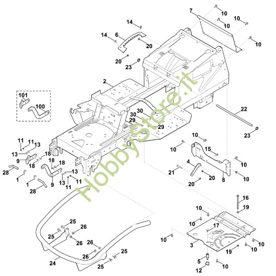 Picture of A - Telaio MT 4112.1 S