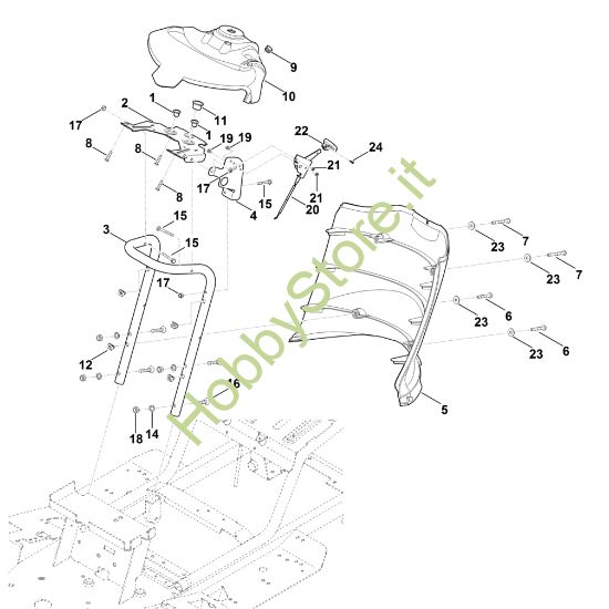 Picture of B - Pannello portacomandi MT 5097.0 C