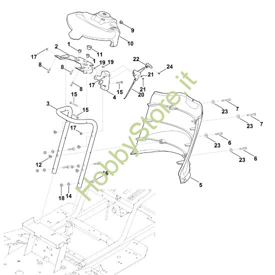 Picture of B - Pannello portacomandi MT 5097.0 K