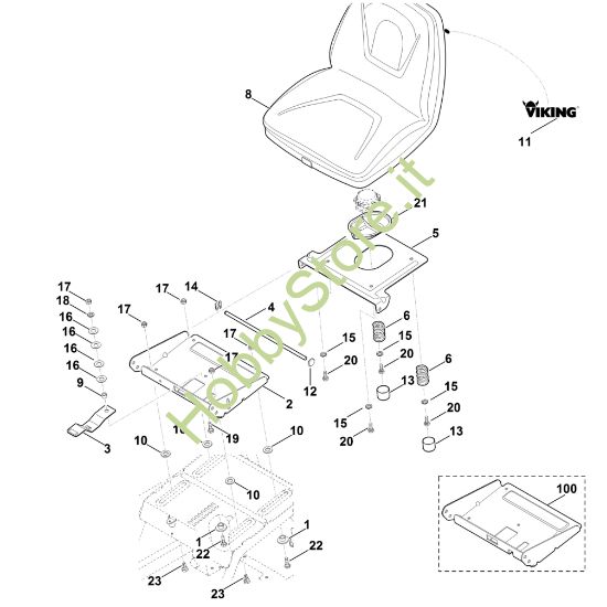 Picture of G - Sedile MT 5097.0 Z