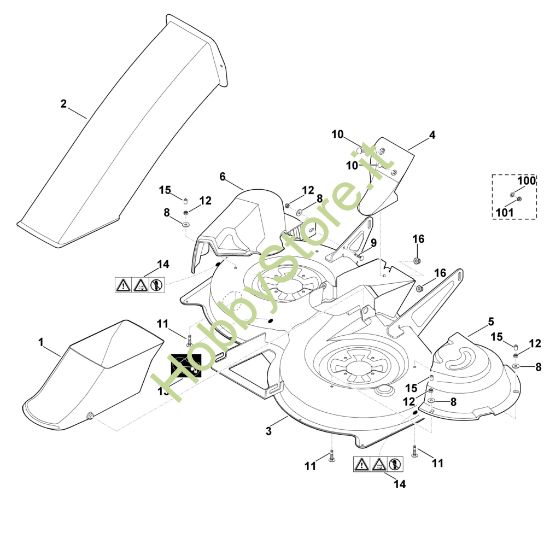Picture of N - Carter apparato di taglio MT 5097.0 Z
