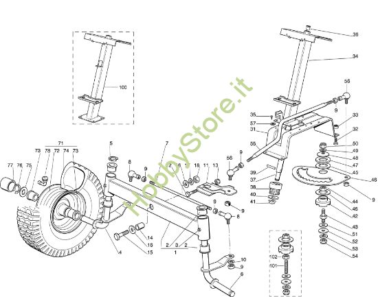 Picture of C - Sterzo MT 540