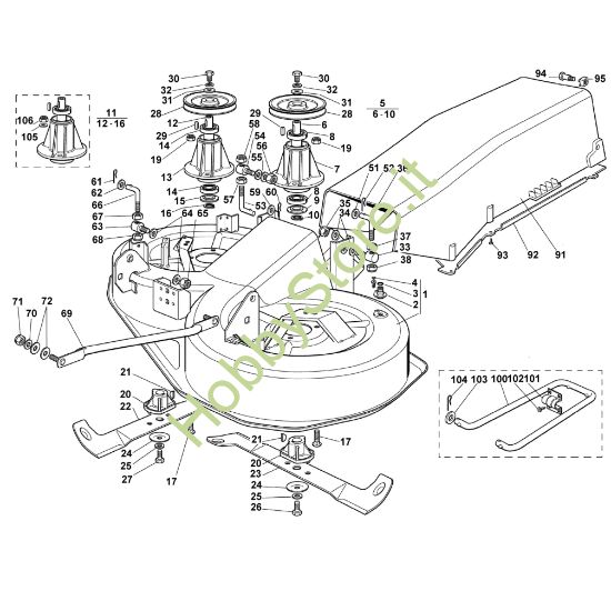 Picture of I - Apparato di taglio -2 MT 540