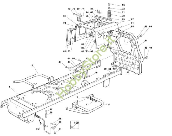 Picture of A - Telaio MT 545 L