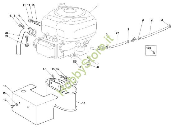 Picture of E - Motore MT 545 L