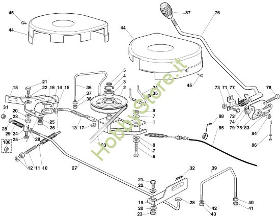 Picture of H - Apparato di taglio -1 MT 545 L