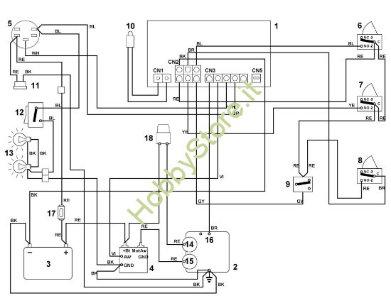 Picture of K - Schema elettrico MT 545 L