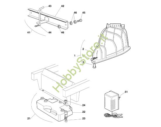 Picture of M - Parti accessorie MT 545 L