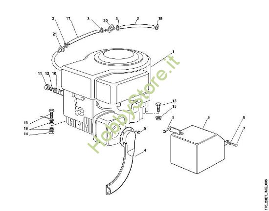 E - Motore MT MT 580 della marca Viking