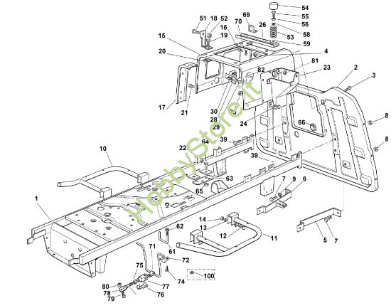 Picture of A - Telaio MT 585