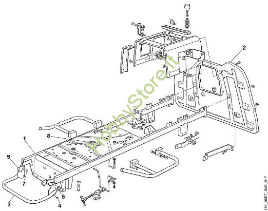 A1 - Telaio MT MT 585 della marca Viking