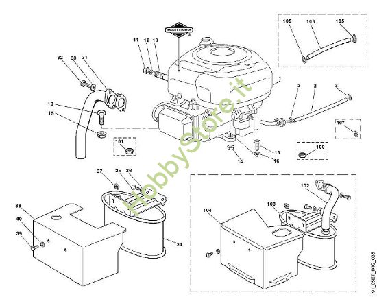 E - Motore MT MT 585 della marca Viking