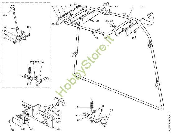 J - Cesto raccolta erba - 1 MT MT 585 della marca Viking