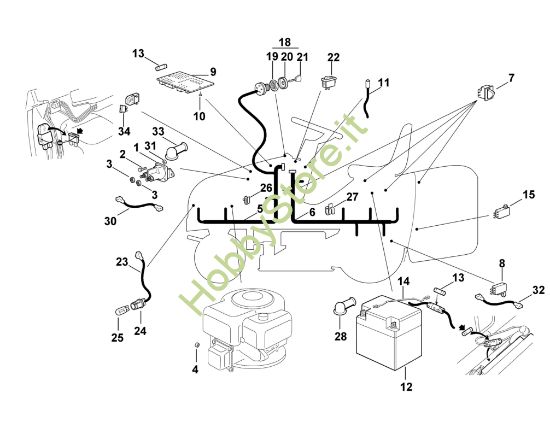 Picture of L - Componenti elettrici MT 585