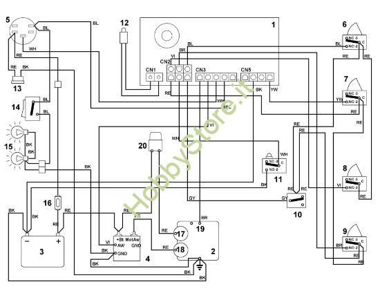 Picture of M - Schema elettrico MT 585