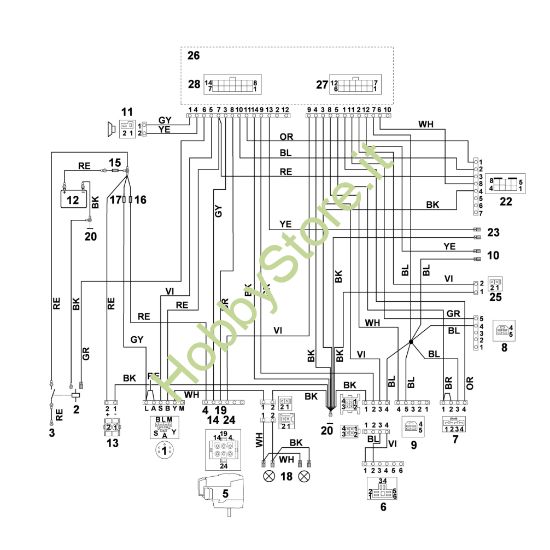 Picture of T - Schema di contatto MT 6112.0