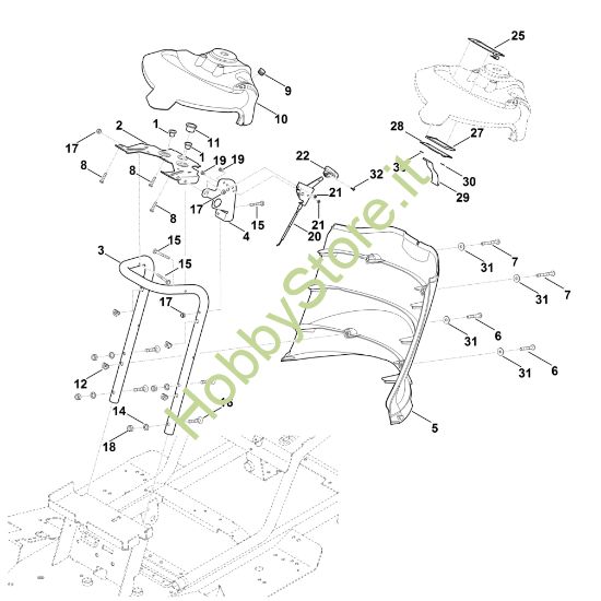 Picture of B - Pannello portacomandi MT 6112.0 K
