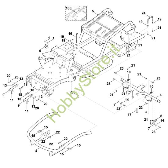 Picture of A - Telaio MT 6112.0 ZL