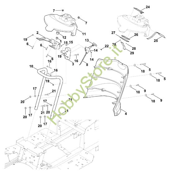 Picture of B - Pannello portacomandi MT 6112.1 C